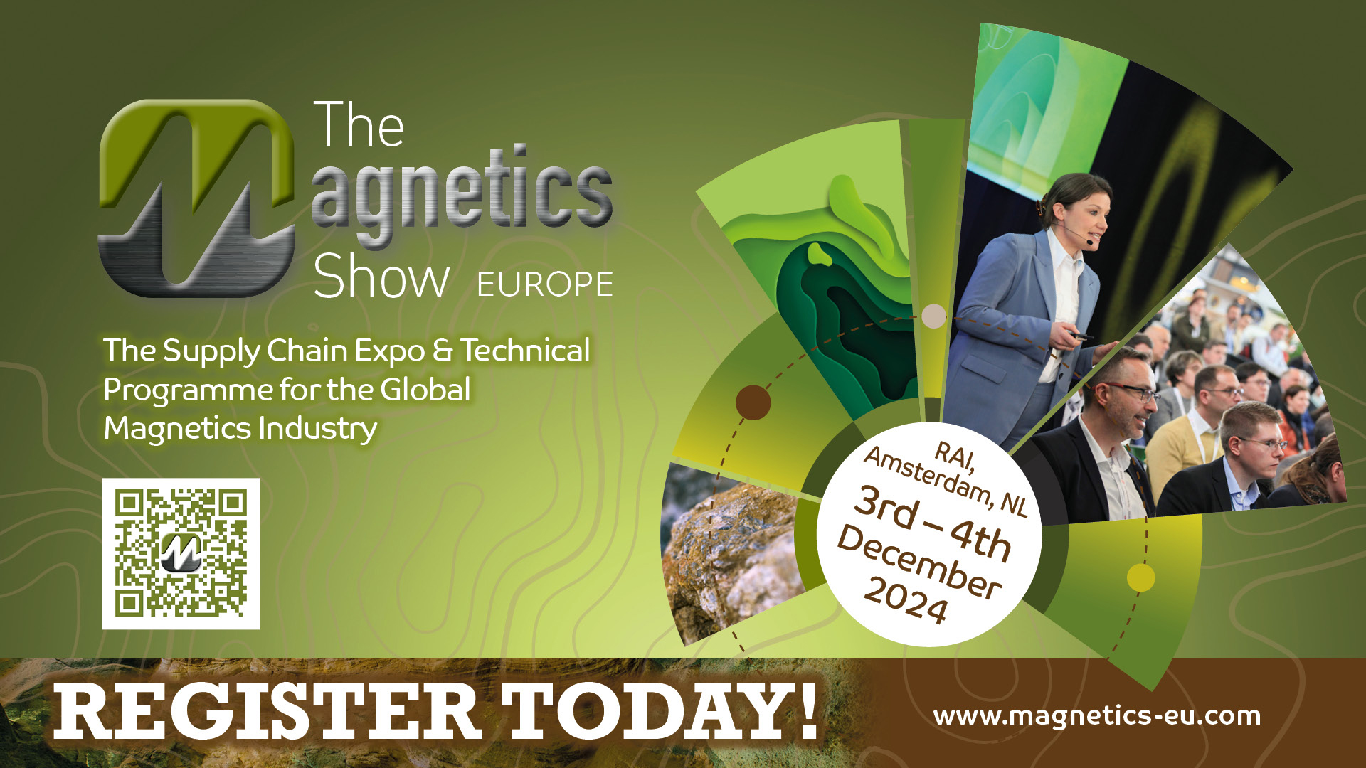 The Supply Chain Expo & Technical Programme for the Global Magnetics Industry