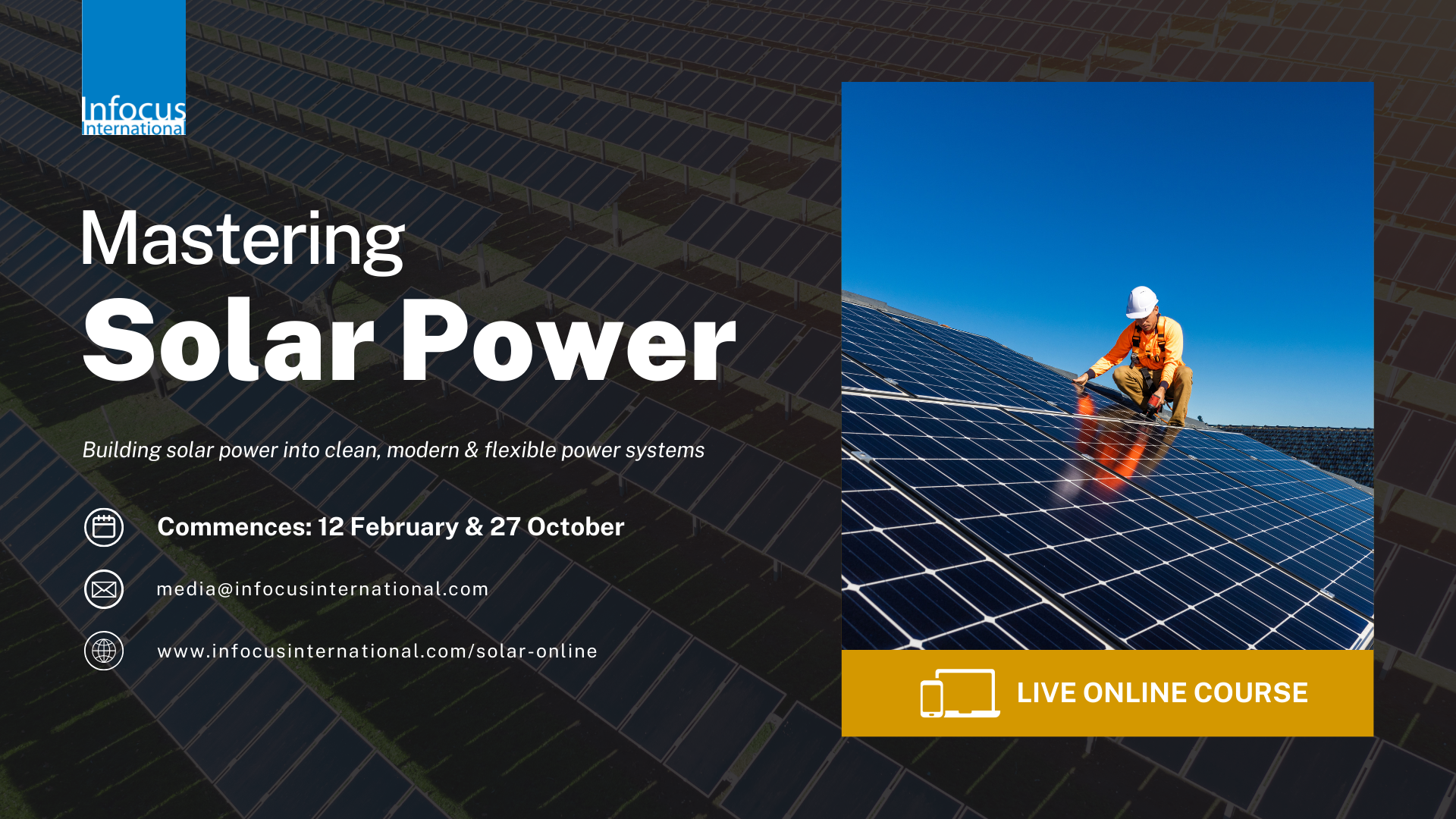 Register Now: Mastering Solar Power Virtual Training