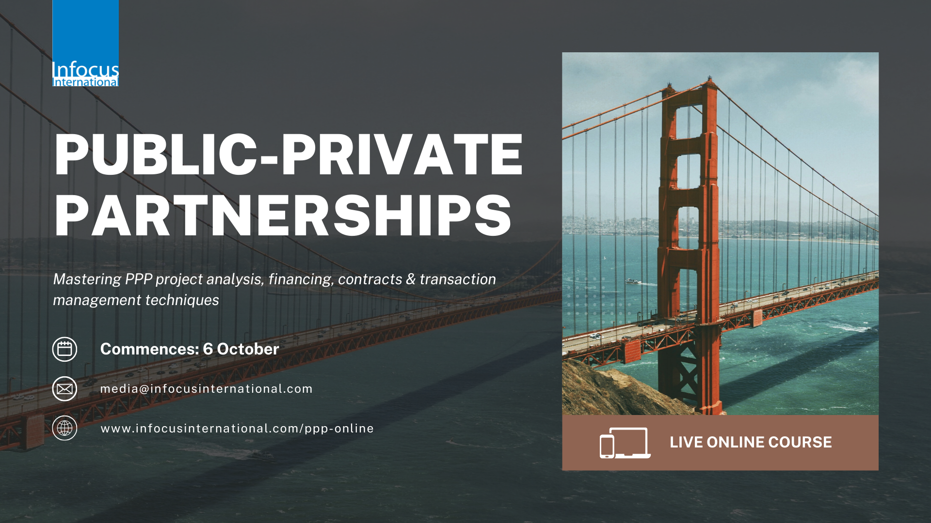 Back by Popular Demand: Public-Private Partnerships Workshop