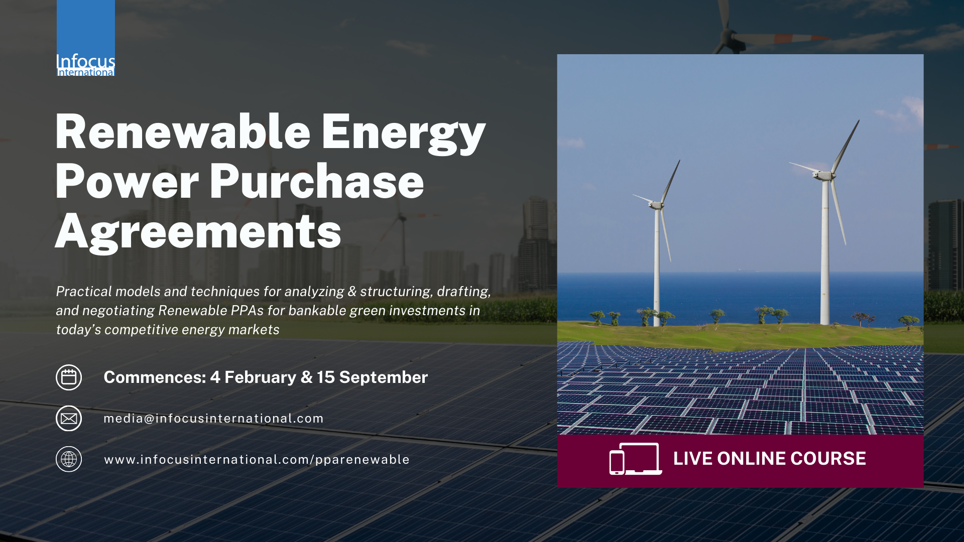 Renewable Energy Power Purchase Agreements: Analyzing, Structuring, and Negotiating for Bankable Green Investments in Competitive Markets