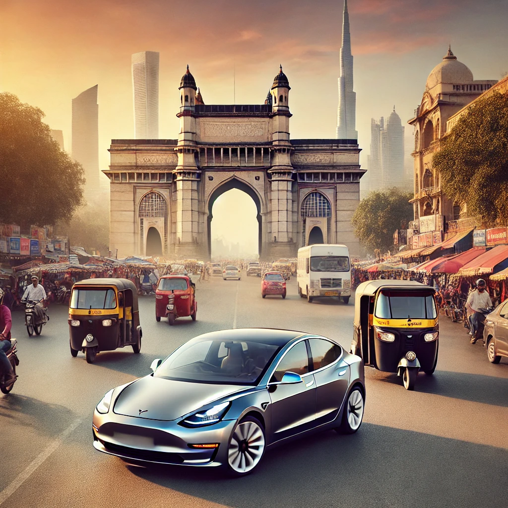 tesla in india