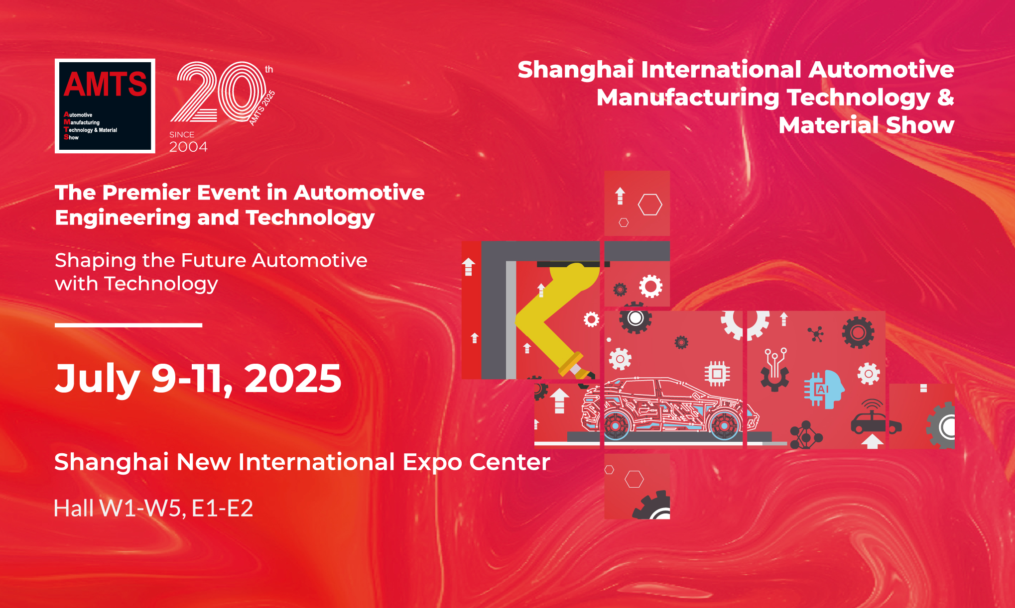 Celebrate AMTS 20th Anniversary: Connect with the Automotive Industry and Register Now for a Free Pass