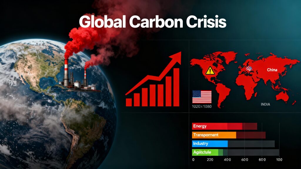 Carbon Emissions Crisis: How the Top 10 Countries Contribute 67% of Global Greenhouse Gas Pollution