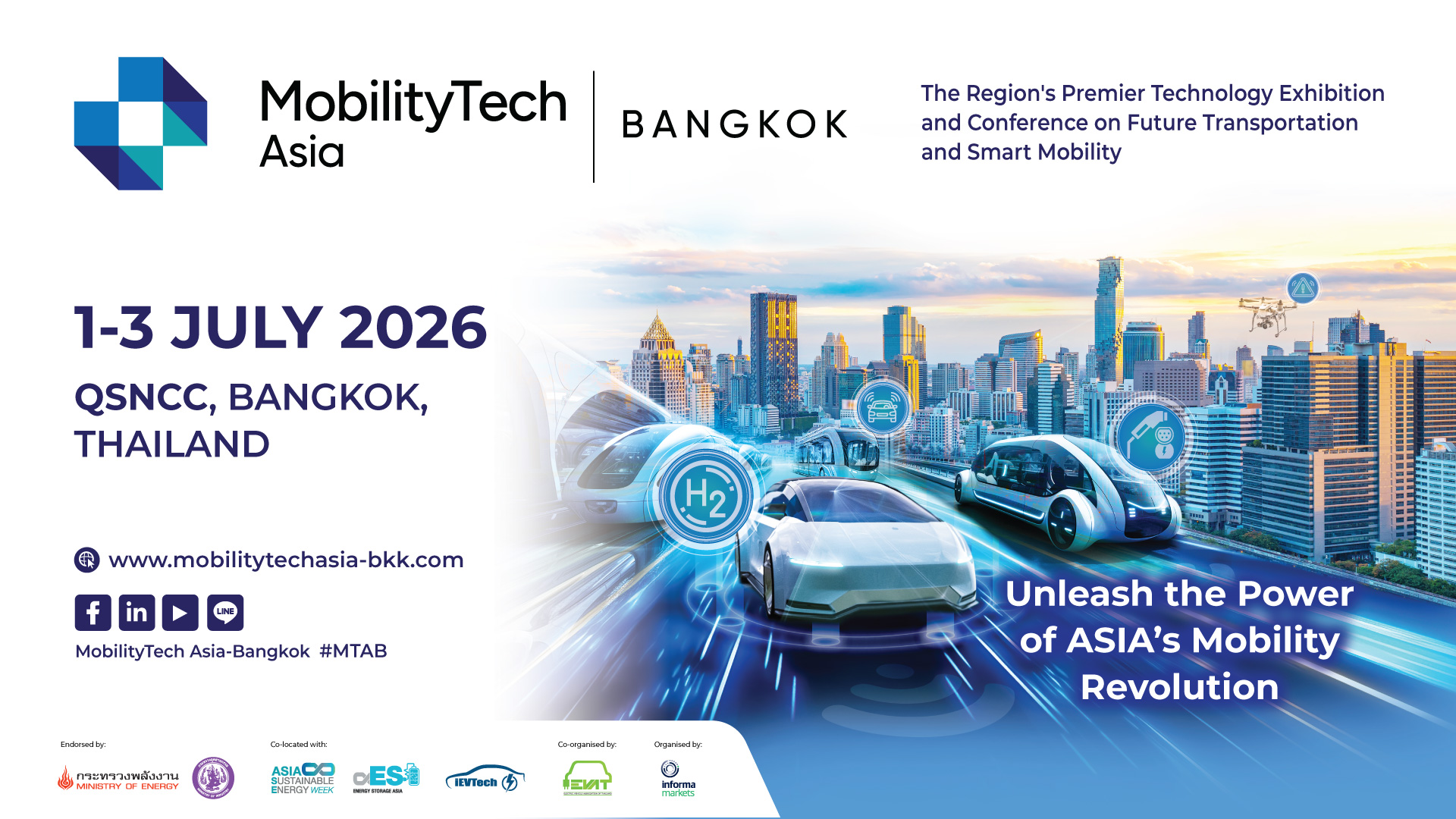 Mobility Tech Asia, Thailand July 2026