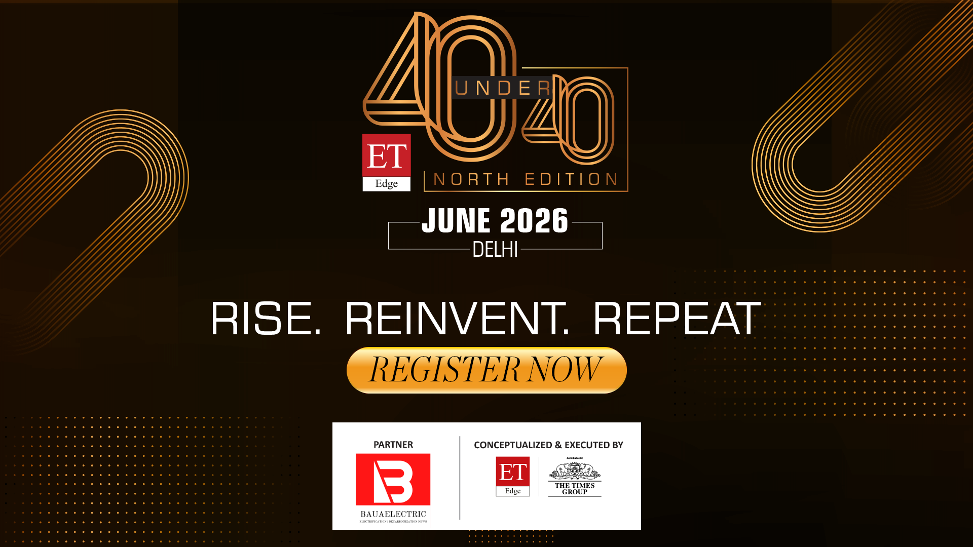 ET Edge 40 Under 40 – North 2026